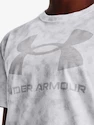 Tricou pentru femei Under Armour  LOGO AOP HEAVYWEIGHT SS-WHT