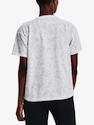 Tricou pentru femei Under Armour  LOGO AOP HEAVYWEIGHT SS-WHT
