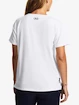 Tricou pentru femei Under Armour  Rush Energy SS 2.0-WHT