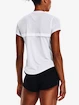 Tricou pentru femei Under Armour  Streaker SS-WHT