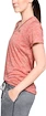 Tricou pentru femei Under Armour  Tech V-Neck Twist Red