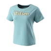 Tricou pentru femei Wilson  Script Eco Cotton Tee W Reef M
