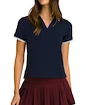 Tricou pentru femei Wilson  W Club Polo Classic Navy
