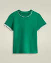 Tricou pentru femei Wilson  W Team Seamless Tee Courtside Green