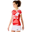 Tricou pentru femei Yonex  Women's Crew Neck Shirt 20850 Tango Red