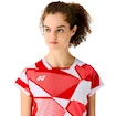 Tricou pentru femei Yonex  Women's Crew Neck Shirt 20850 Tango Red