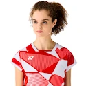 Tricou pentru femei Yonex  Women's Crew Neck Shirt 20850 Tango Red