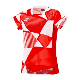 Tricou pentru femei Yonex Women's Crew Neck Shirt 20850 Tango Red