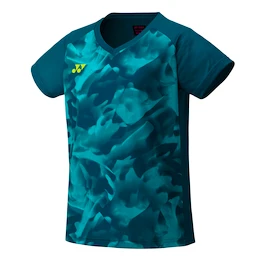 Tricou pentru femei Yonex Women's Crew Neck Shirt YW0033 Blue Green