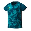 Tricou pentru femei Yonex  Women's Crew Neck Shirt YW0033 Blue Green M