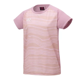 Tricou pentru femei Yonex Women's Crew Neck Shirt YW0050 Smoke Pink