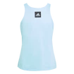 Tricou pentru fete adidas  Girls Match Tank Aqua