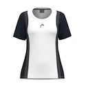 Tricou pentru fete Head  CLUB 25 Tech T-Shirt Girls Navy/White