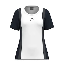 Tricou pentru fete Head CLUB 25 Tech T-Shirt Girls Navy/White
