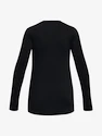 Tricou pentru fete Under Armour  CW Novelty LS Crew-BLK