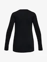 Tricou pentru fete Under Armour  CW Novelty LS Crew-BLK