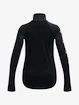 Tricou pentru fete Under Armour  Tech Graphic 1/2 Zip -BLK