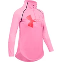 Tricou pentru fete Under Armour  Tech Graphic Big Logo 1/2 Zip