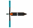 Trotinetă Freestyle Street Surfing BANDIT  Shooter Orange