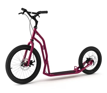 Trotinetă Yedoo Steel S2016 Disc Burgundy