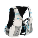 Vestă de alergare Nathan  Vapor Air 2 7L Vapor Grey/Blue Me Away