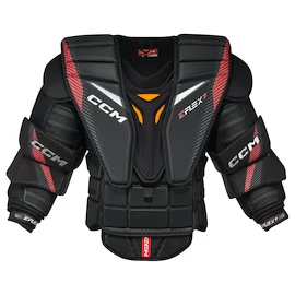 Vestă de hochei pentru portar CCM Eflex 7 Black/Red Senior